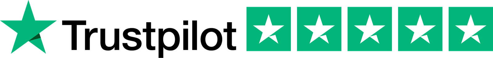 Atom Software 5-star rating on Trustpilot